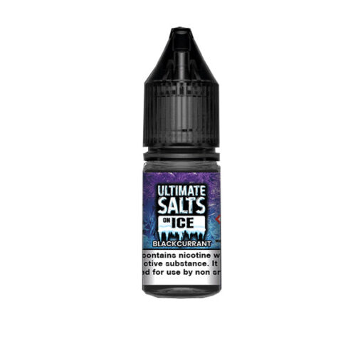 10mg Ultimate Puff Salts On Ice 10ml Flavoured Nic Salts (50VG/50PG) - Image 4