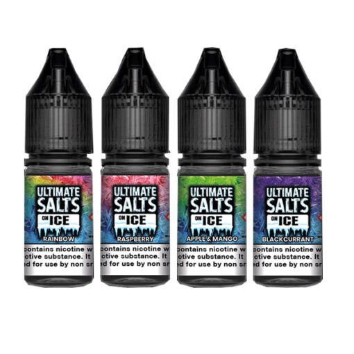 10mg Ultimate Puff Salts On Ice 10ml Flavoured Nic Salts (50VG/50PG) - Image 7