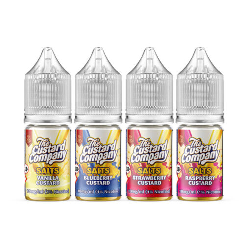 10mg The Custard Company Flavoured Nic Salt 10ml (50VG/50PG) - Image 5