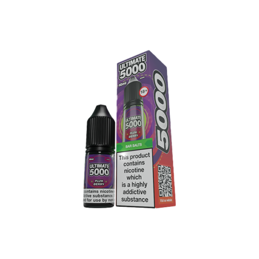 5mg Ultimate 5000 10ml Nic Salt (50VG/50PG) - Image 8