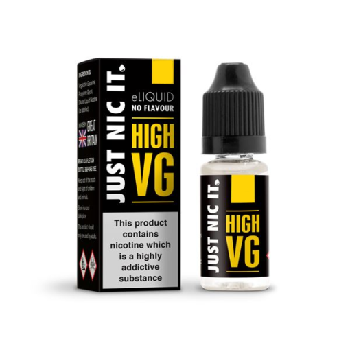 18mg Just Nic It Black Edition Nic Shot 10ml (80VG-20PG)