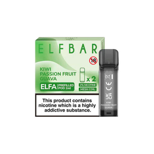 ELF Bar ELFA 20mg Replacement Prefilled Pods 2ml - Image 2