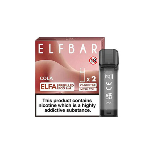 ELF Bar ELFA 20mg Replacement Prefilled Pods 2ml - Image 13