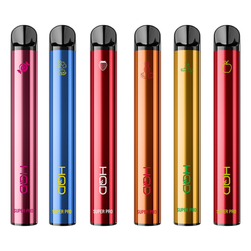 20mg HQD Super Pro Disposable Vape Device 600 Puffs - Image 9