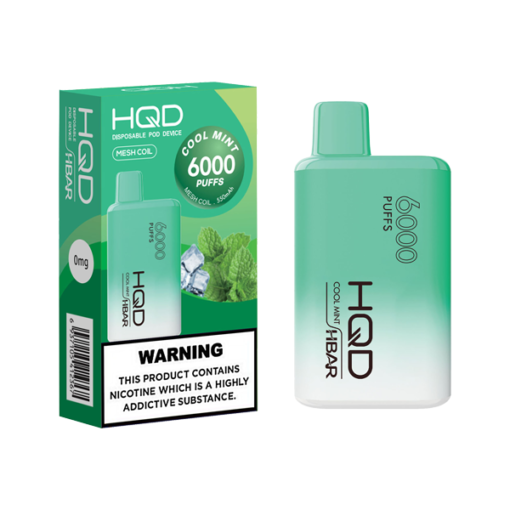 0mg HQD HBAR Disposable Vape Device 6000 Puffs - Image 10