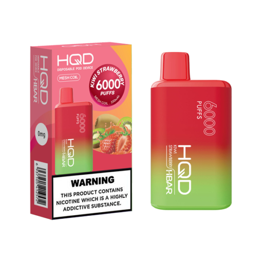 0mg HQD HBAR Disposable Vape Device 6000 Puffs - Image 6