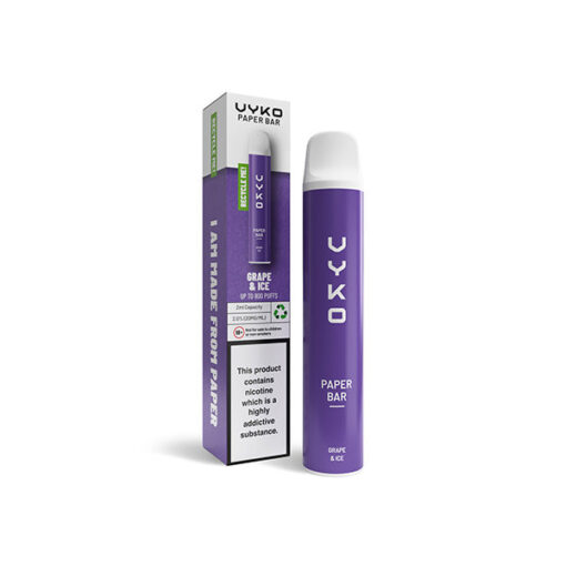 20mg VYKO (99% Plastic Free) Paper Bar Disposable Vape Device 800 Puffs - Image 6