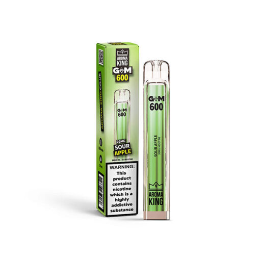 0mg Aroma King GEM 600 Disposable Vape Device 600 Puffs - Image 16