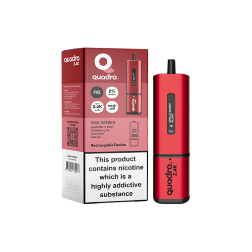 20mg Quadro 2.4K Pod Vape Kit 2400 Puffs - Image 5