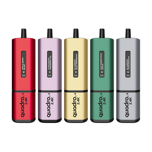 20mg Quadro 2.4K Pod Vape Kit 2400 Puffs - Image 10