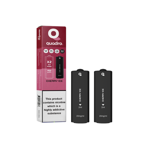 20mg Quadro 2.4k Replacement Pods - 2ml - Image 5