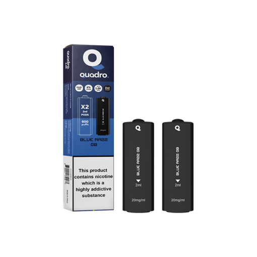 20mg Quadro 2.4k Replacement Pods - 2ml - Image 7