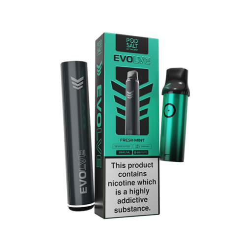 20mg Pod Salt Evolve Pen Starter Kit  600 Puff - Image 6