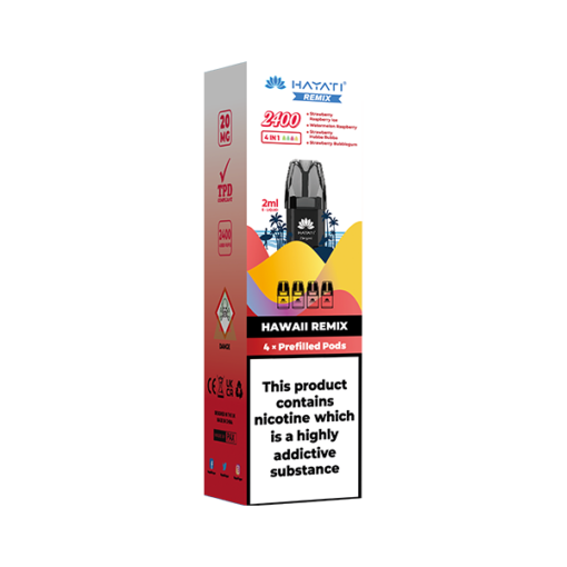 20mg Hayati Remix 2400 Replacement Pods 2400 Puffs - Image 5