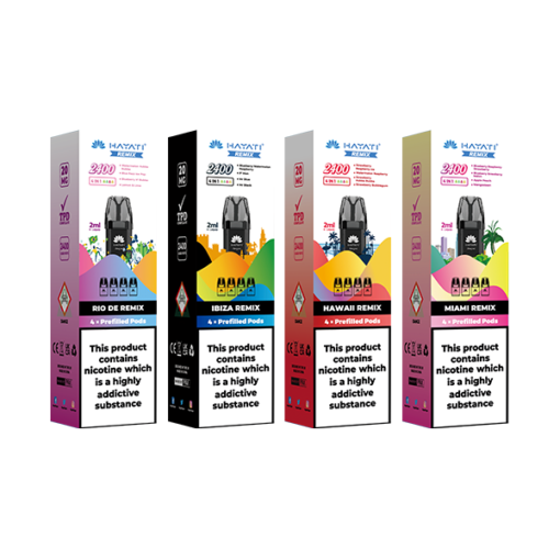 20mg Hayati Remix 2400 Replacement Pods 2400 Puffs - Image 6