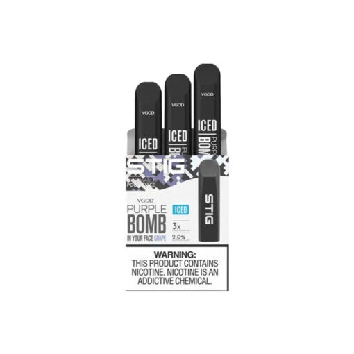 20mg VGOD Stig Disposable Pod Vape Kits 3PCS - Image 8