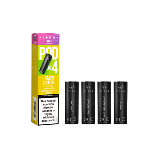 20mg Elf Bar 4 in 1 Multi Edition Prefilled Pods 2ml - 4Pcs (BUY 1 GET 1 FREE) - Image 5