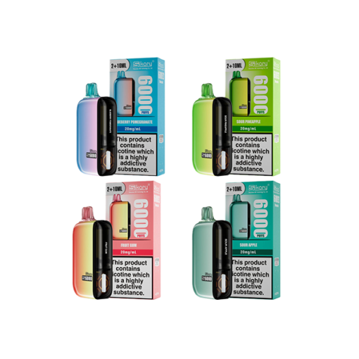 20mg Sikary S6000 Disposable Pod Vape Kit 6000 Puffs (Buy 2 Get 1 Free) - Image 4