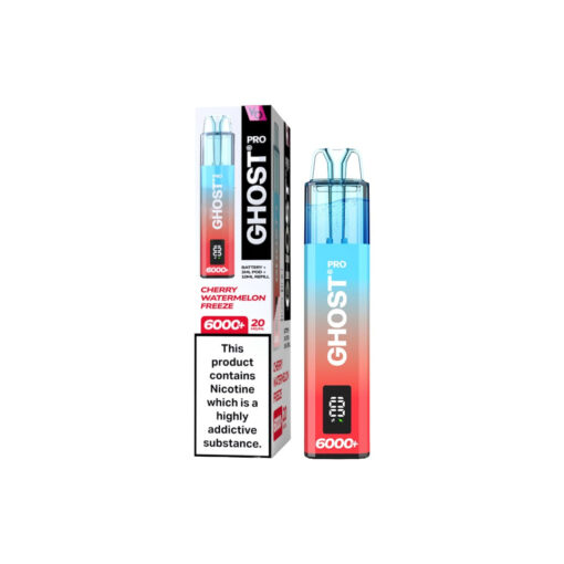 20mg Ghost Pro 6000+ Disposable Vapes Bars - Image 9