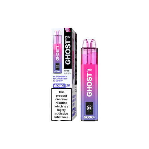 20mg Ghost Pro 6000+ Disposable Vapes Bars - Image 7