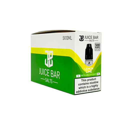 10mg Juice Bar Salts 10ml Nic Salts - Pack Of 5 (50VG/50PG) - Image 14