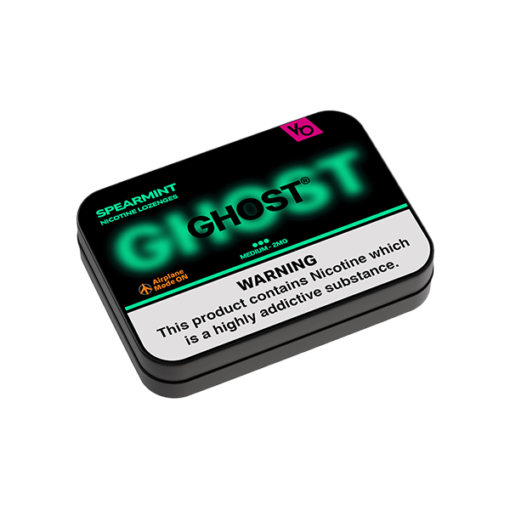 2mg Ghost By Vapes Bars Medium Nicotine Lozenges - 20 Lozenges - Image 3