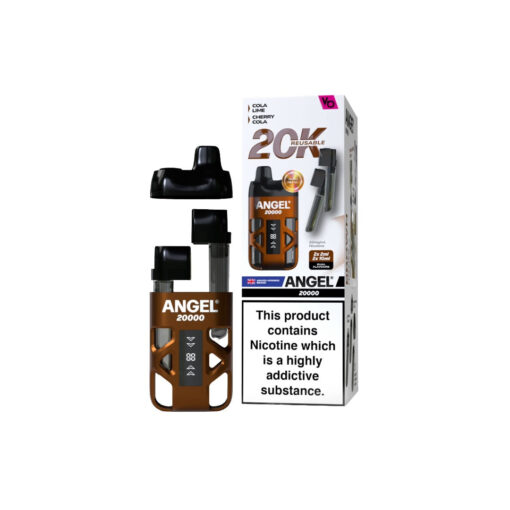 20mg Angel 20000 by Vapes Bars Duel Prefilled Pod Vape Kit 20000 Puffs - Image 11