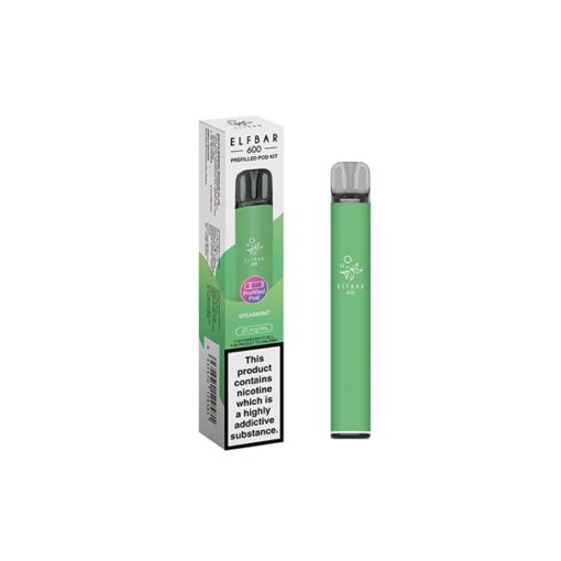 20mg Elf Bar 600 Prefilled Pod Vape Kit 600 Puffs - Image 12