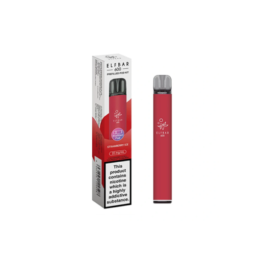 20mg Elf Bar 600 Prefilled Pod Vape Kit 600 Puffs - Image 5