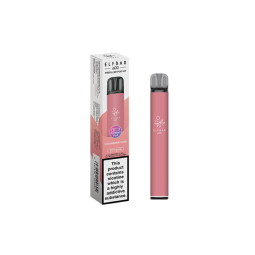 20mg Elf Bar 600 Prefilled Pod Vape Kit 600 Puffs - Image 9