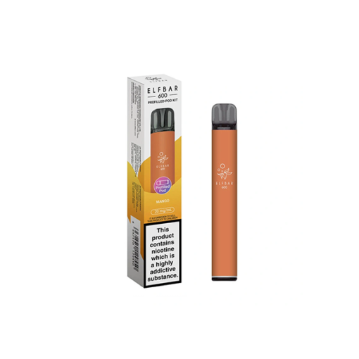 20mg Elf Bar 600 Prefilled Pod Vape Kit 600 Puffs - Image 3
