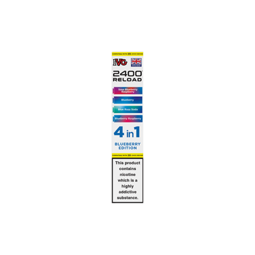 20mg IVG 2400 Reload Multi Edition Prefilled Pods 2ml 2400 Puffs - 4 Pcs - Image 10