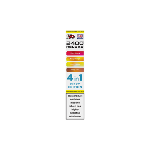 20mg IVG 2400 Reload Multi Edition Prefilled Pods 2ml 2400 Puffs - 4 Pcs - Image 8