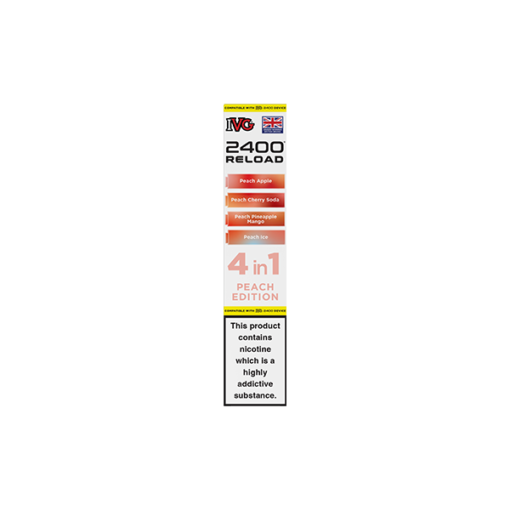 20mg IVG 2400 Reload Multi Edition Prefilled Pods 2ml 2400 Puffs - 4 Pcs - Image 7