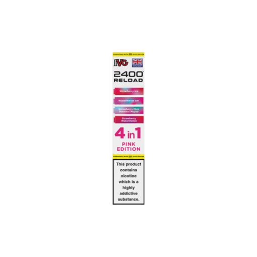 20mg IVG 2400 Reload Multi Edition Prefilled Pods 2ml 2400 Puffs - 4 Pcs - Image 12