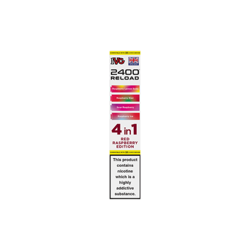 20mg IVG 2400 Reload Multi Edition Prefilled Pods 2ml 2400 Puffs - 4 Pcs - Image 16