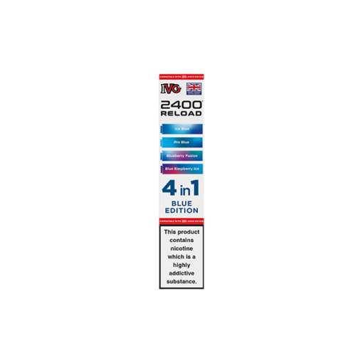 20mg IVG 2400 Reload Multi Edition Prefilled Pods 2ml 2400 Puffs - 4 Pcs - Image 21