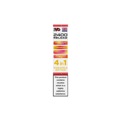 20mg IVG 2400 Reload Multi Edition Prefilled Pods 2ml 2400 Puffs - 4 Pcs - Image 19
