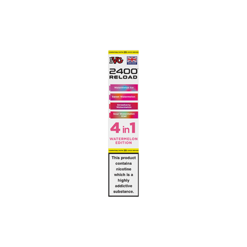 20mg IVG 2400 Reload Multi Edition Prefilled Pods 2ml 2400 Puffs - 4 Pcs - Image 15