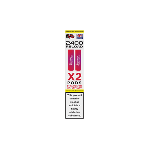 20mg IVG 2400 Reload Prefilled Pods 2ml 2400 Puffs - 2 Pcs - Image 6