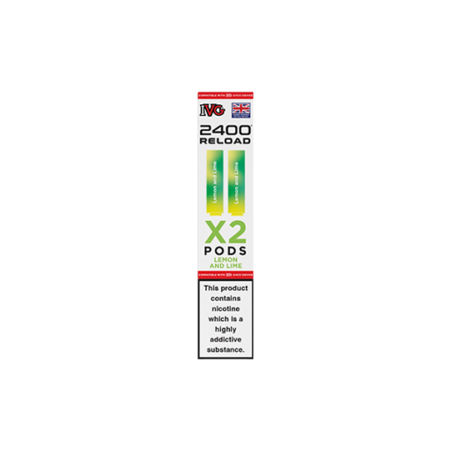 20mg IVG 2400 Reload Prefilled Pods 2ml 2400 Puffs - 2 Pcs - Image 8