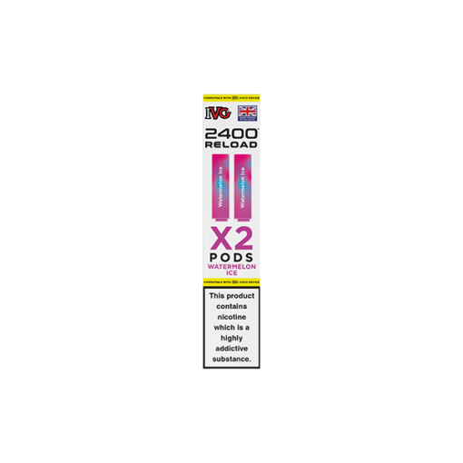 20mg IVG 2400 Reload Prefilled Pods 2ml 2400 Puffs - 2 Pcs - Image 10