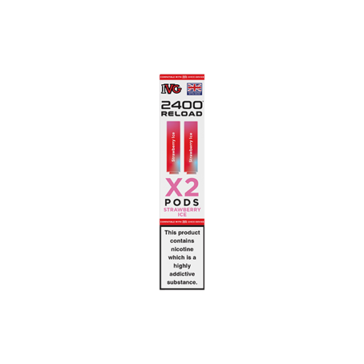 20mg IVG 2400 Reload Prefilled Pods 2ml 2400 Puffs - 2 Pcs - Image 4