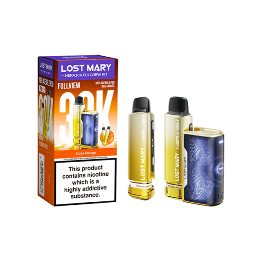 20mg LOST MARY Nera 30K Prefilled Pod Vape Kit - 30000 Puffs - Image 2