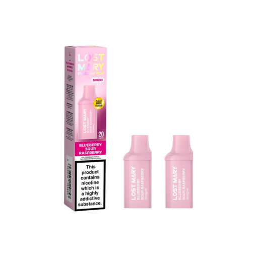 20mg Lost Mary BM600 Prefilled Replacement Pods 1200 Puffs - 2 Pcs - Image 5