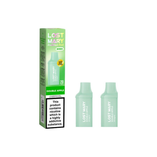 20mg Lost Mary BM600 Prefilled Replacement Pods 1200 Puffs - 2 Pcs - Image 2