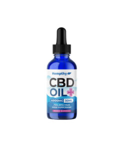Hempthy 4000mg CBD Oil Full Spectrum Food Supplement Mixed Berries - 30ml