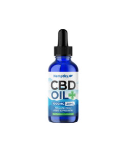 Hempthy 1000mg CBD Oil Full Spectrum Natural -  30ml