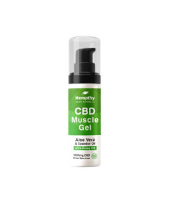 Hempthy 1000mg Broad Spectrum CBD Muscle Gel - 50g