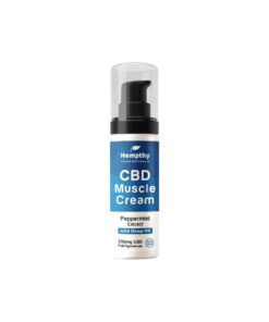 Hempthy 250mg Broad Spectrum CBD Muscle Cream - 50g